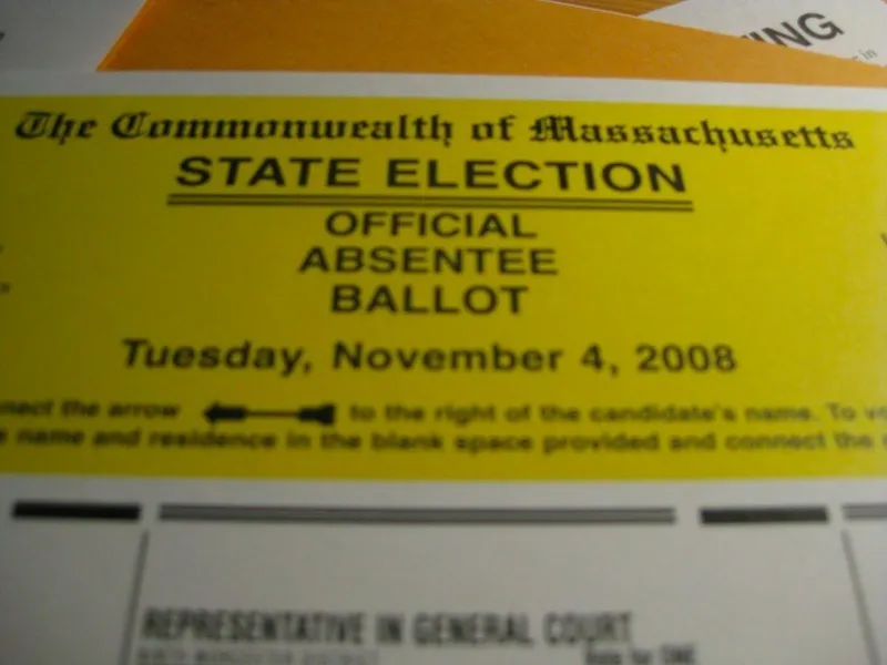 Absentee Ballot Day!